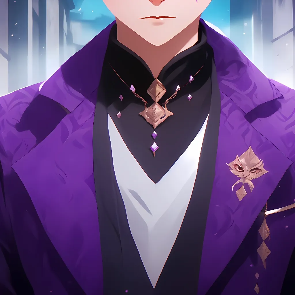 chat with ai character: purple demons 