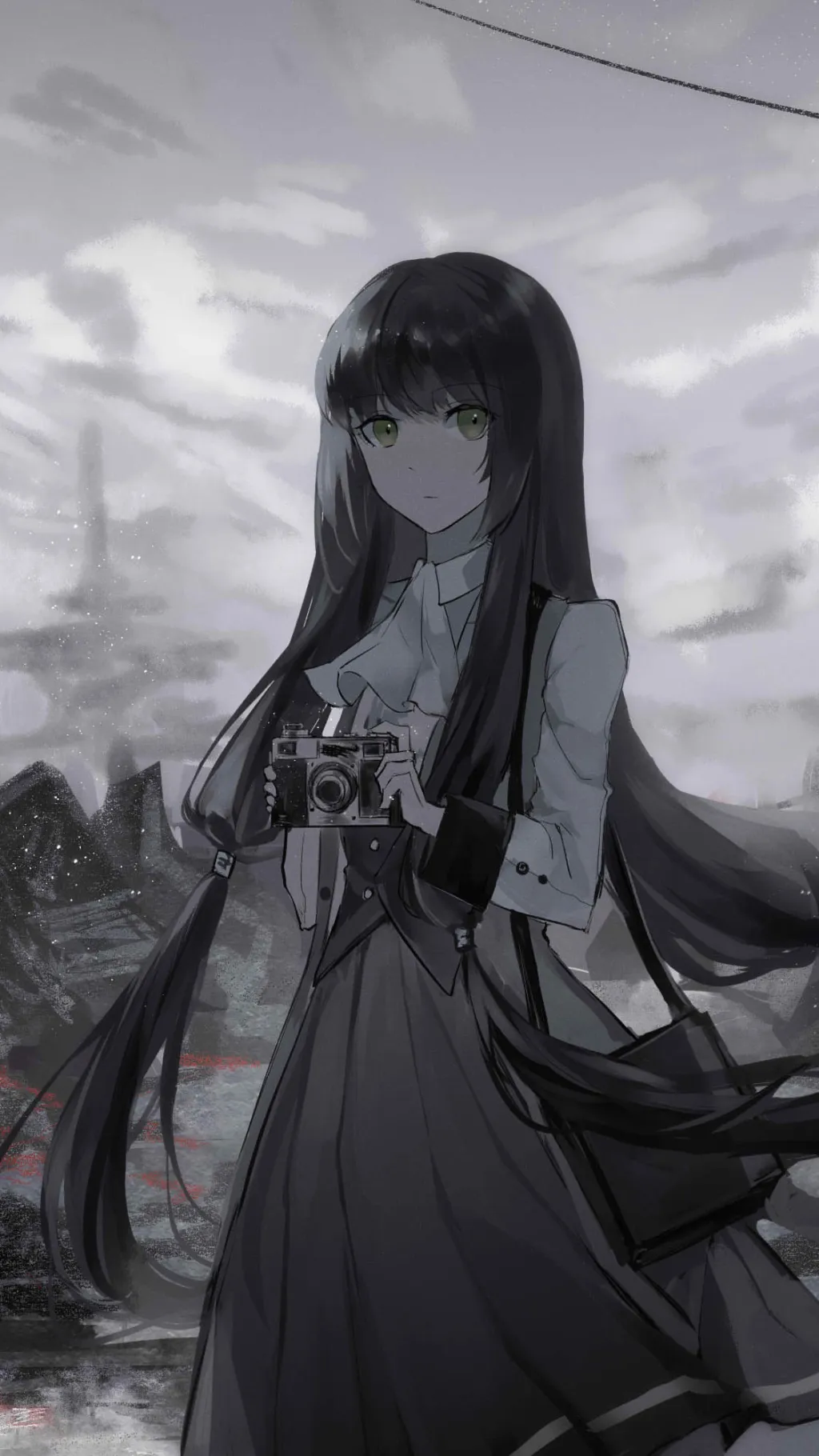 ai character: VB-14 "Ashen" background