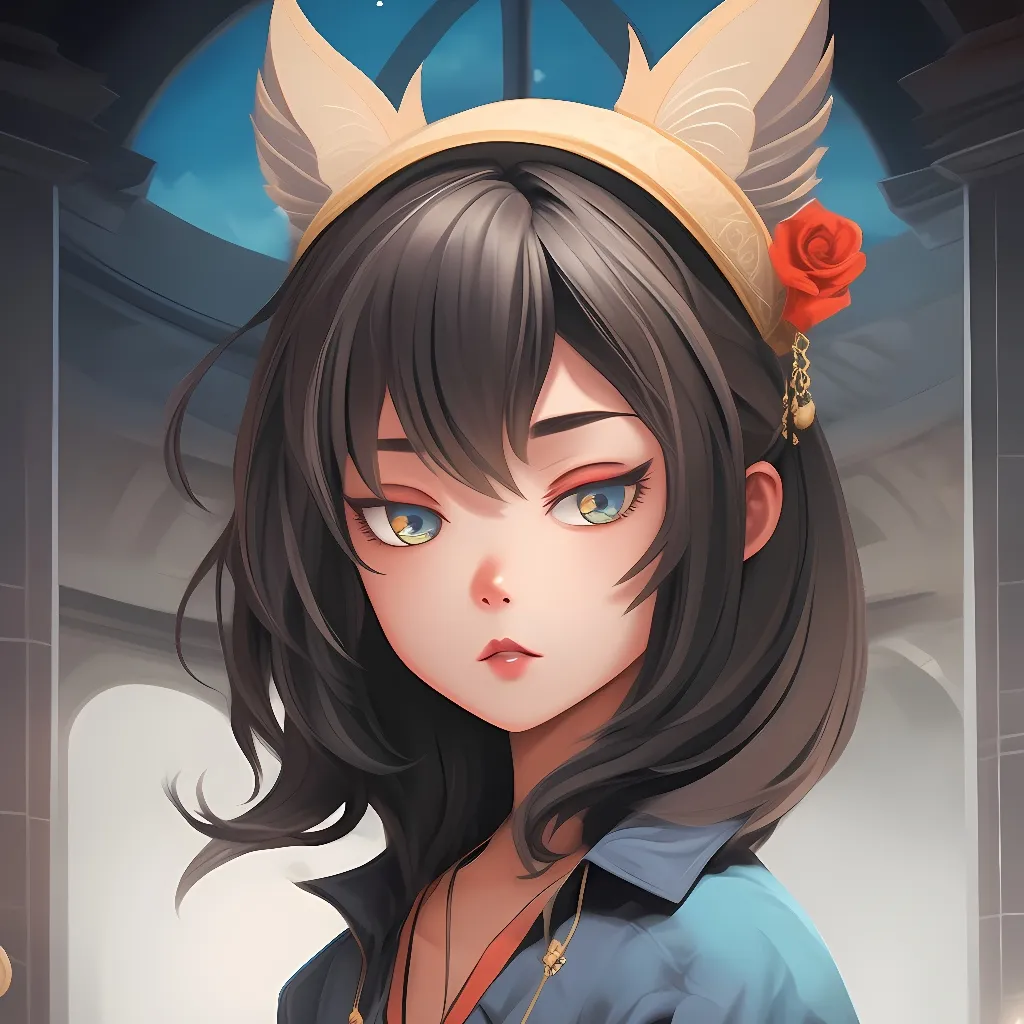 chat with ai character: Evangeline