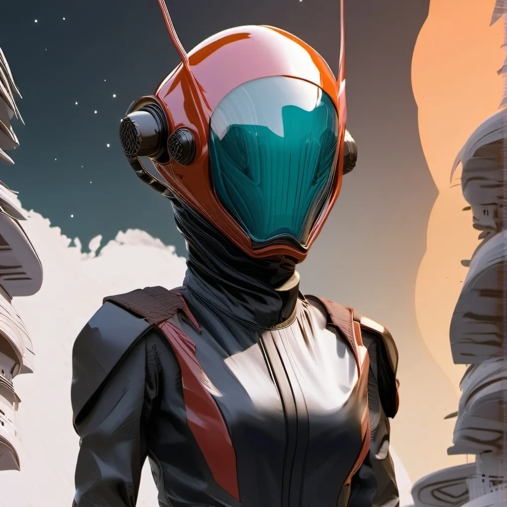 chat with ai character: alien suit