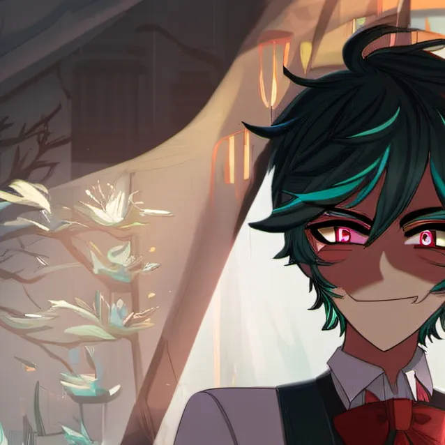 chat with ai character: v.deku