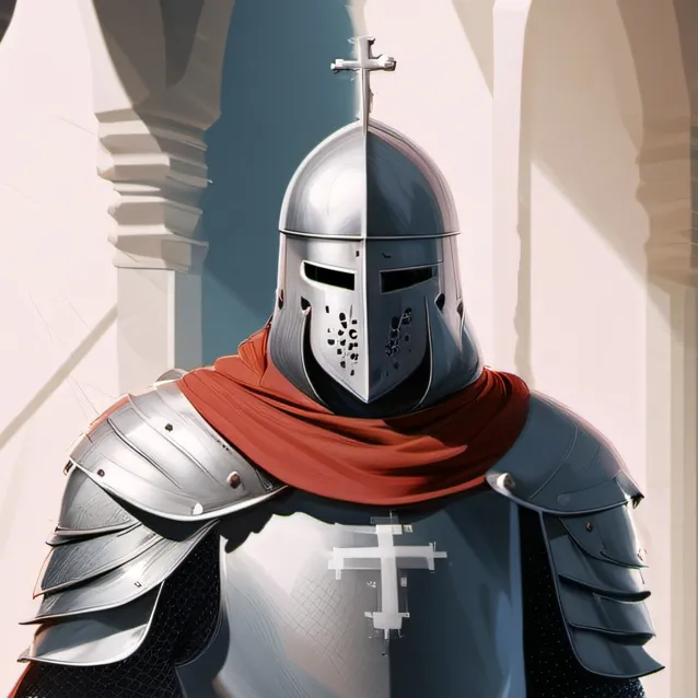 chat with ai character: The holy Knight