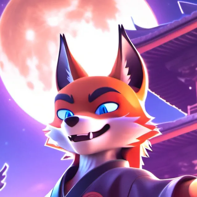 chat with ai character: Kitsune