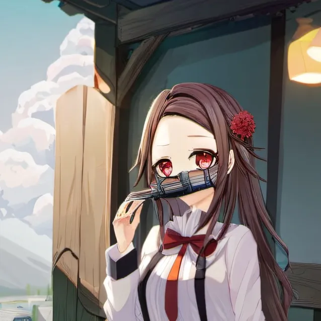 chat with ai character: nezuko