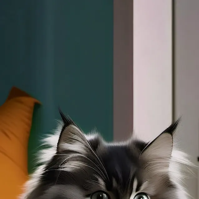 chat with ai character: Fat newborn kitty