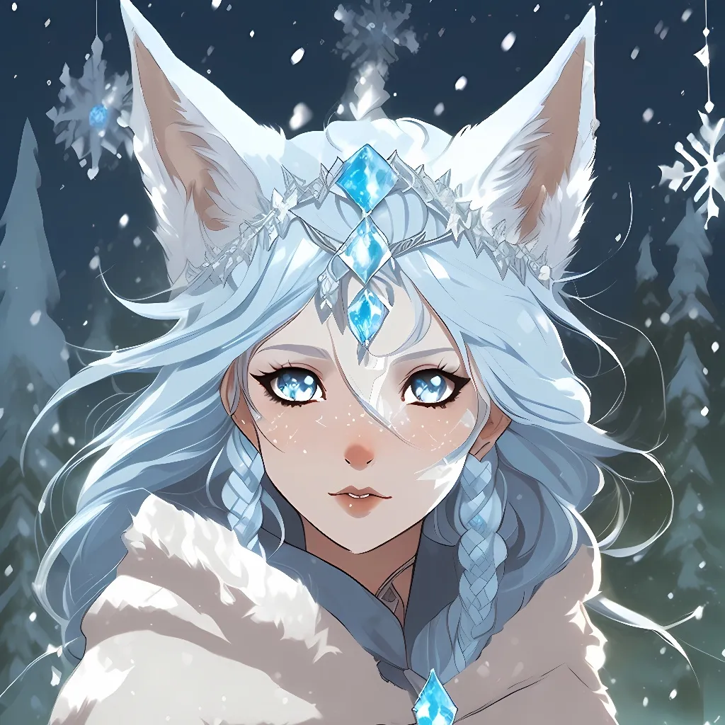 chat with ai character: Amani, Ice Queen