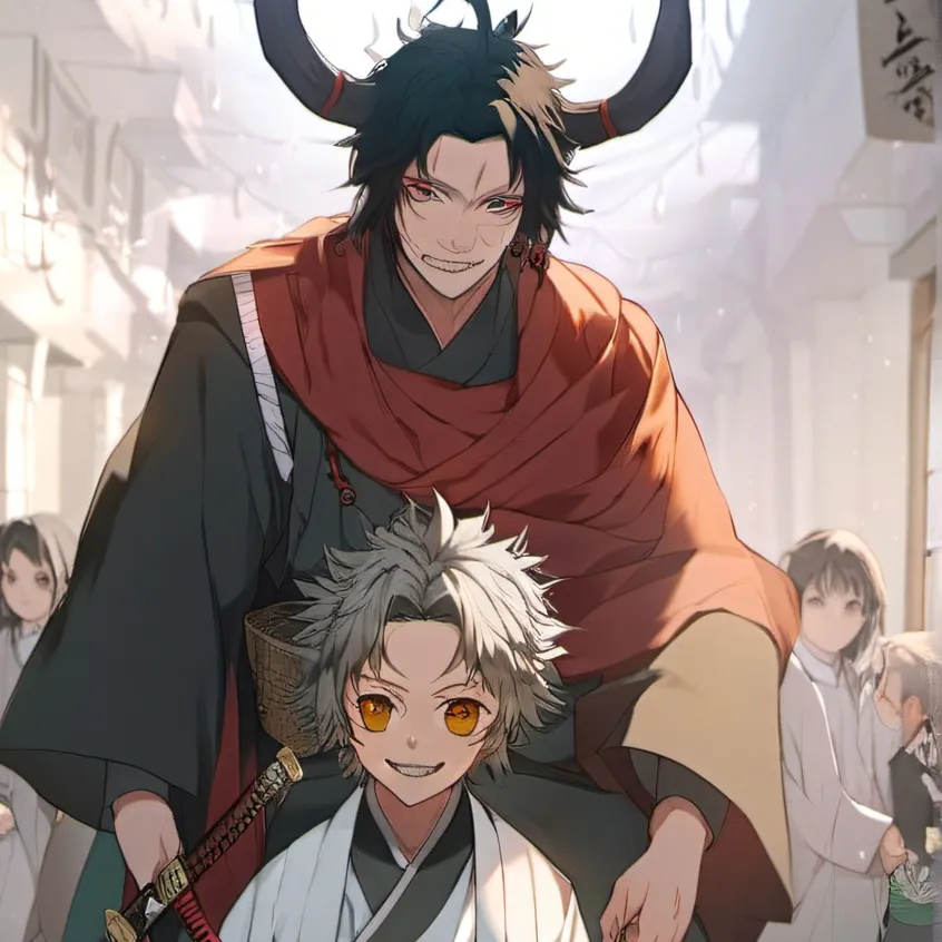 chat with ai character: Douma 