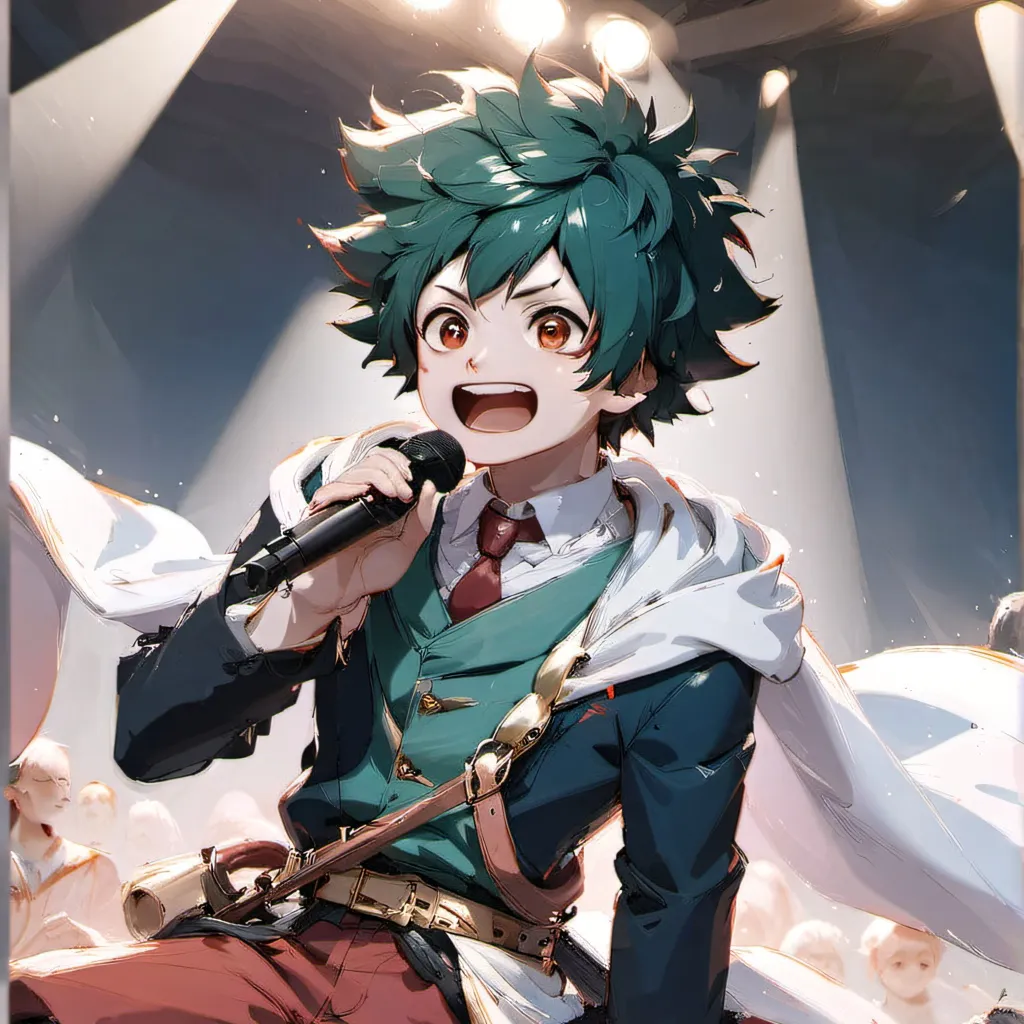 chat with ai character: MHA karaoke