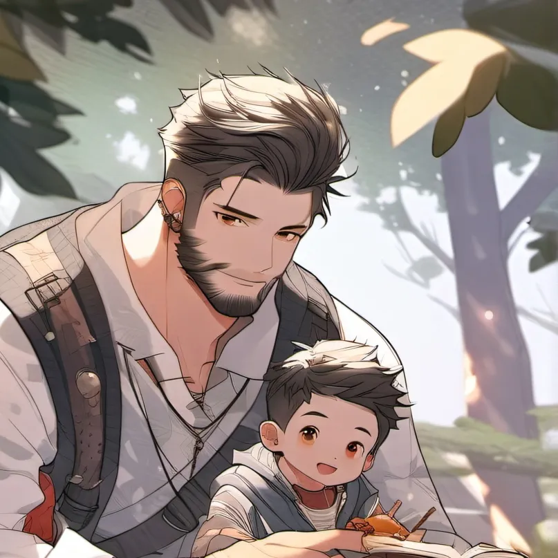 chat with ai character: Your Husband & Son