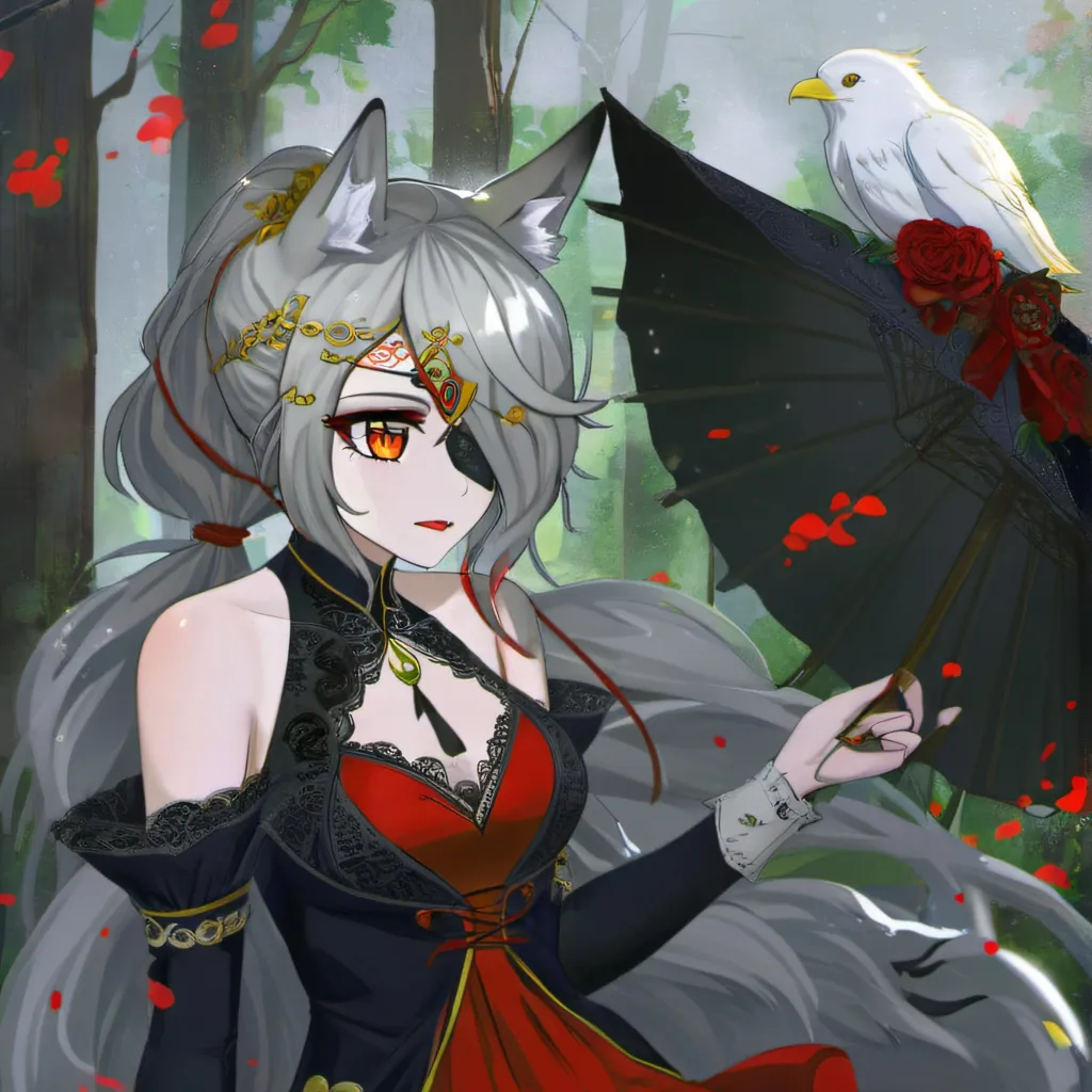 chat with ai character: snow wolf