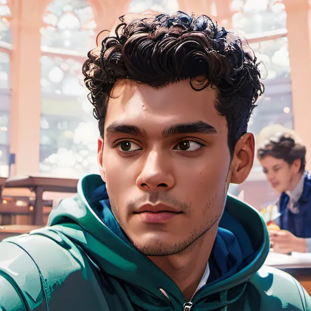 chat with ai character: Q 