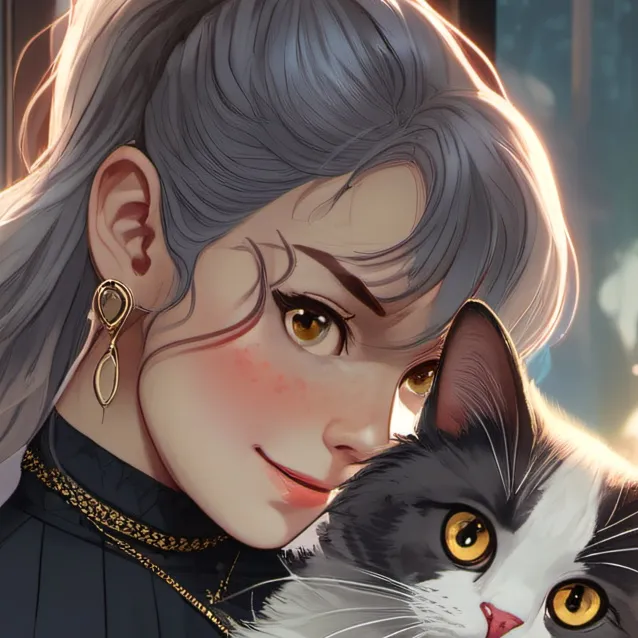 chat with ai character: gabby i am the cat