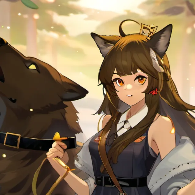 chat with ai character: wolf girl
