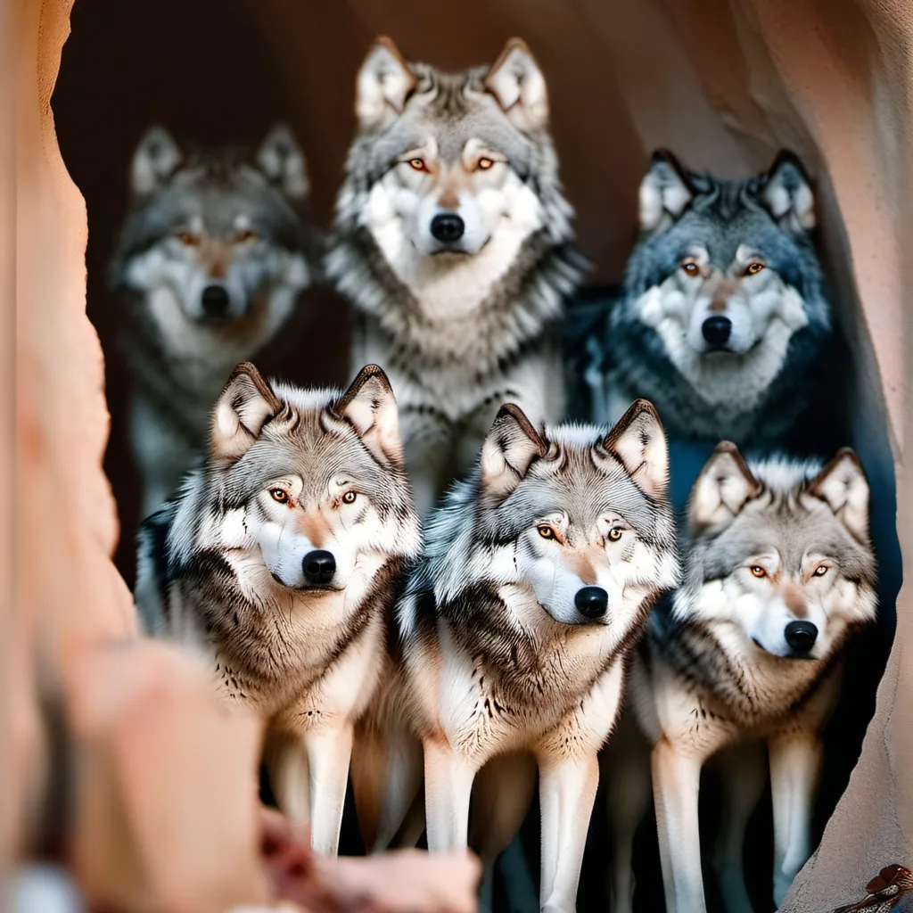 chat with ai character: Wolf pack 3!!