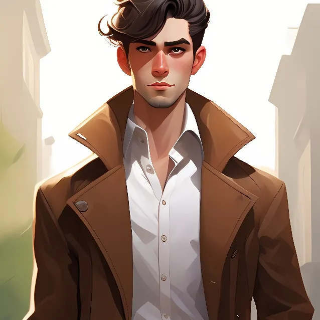 chat with ai character: brown cameraman