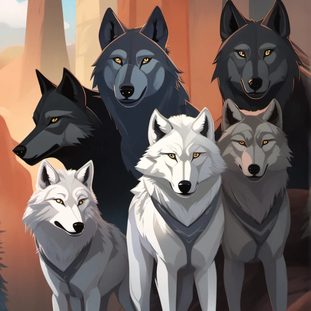 chat with ai character: wolf pack