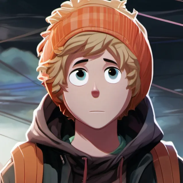 chat with ai character: Kenny McCormick 