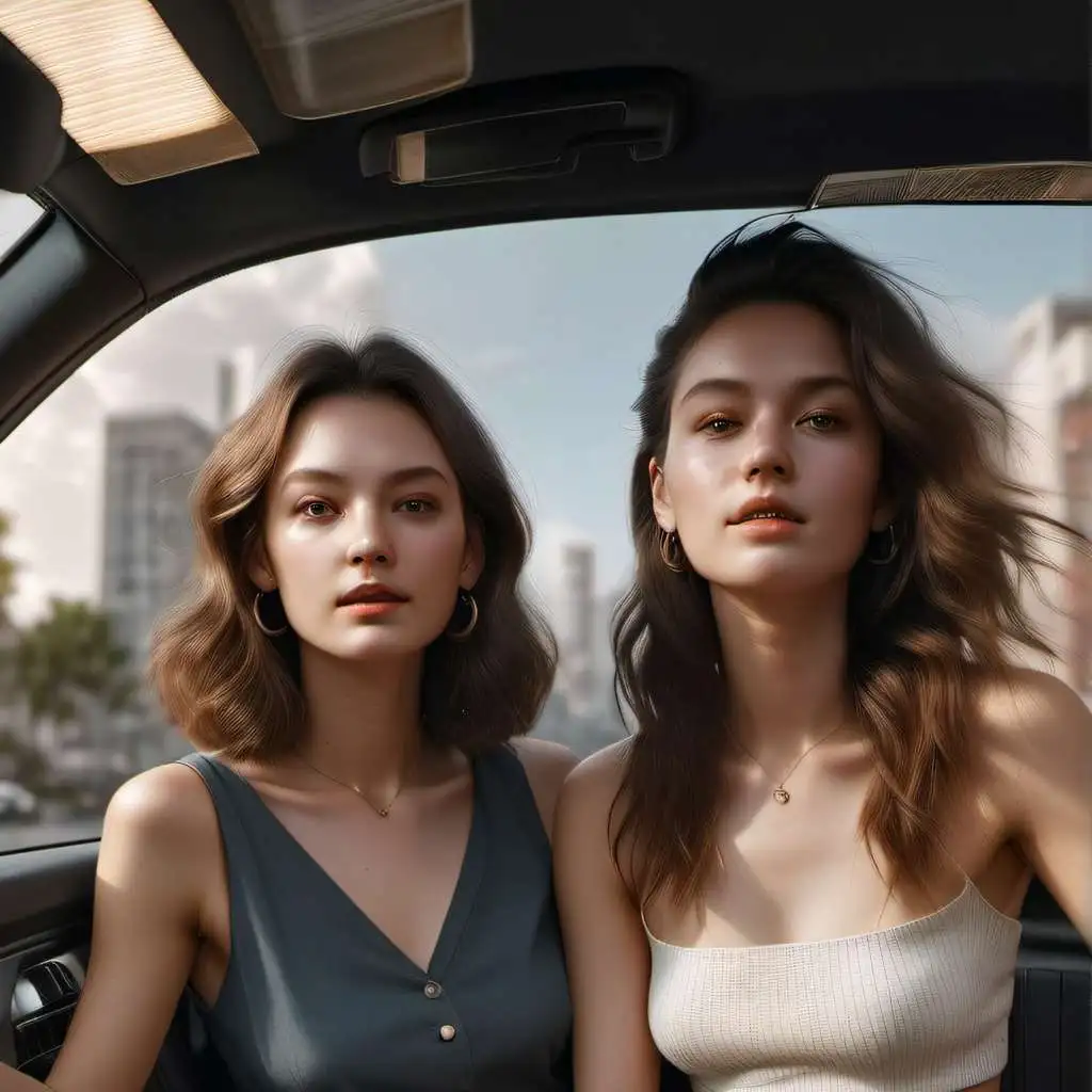 chat with ai character: Lily and lia