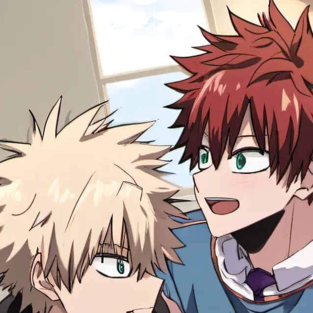 chat with ai character: todoroki and bakug