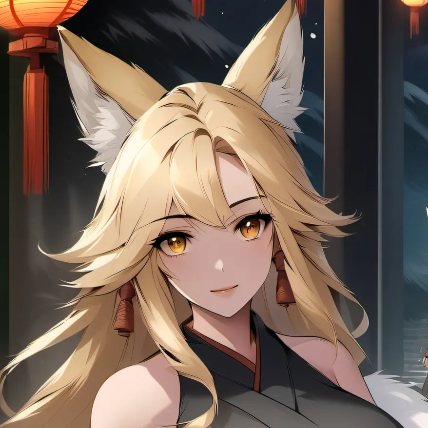 chat with ai character: Kitsune