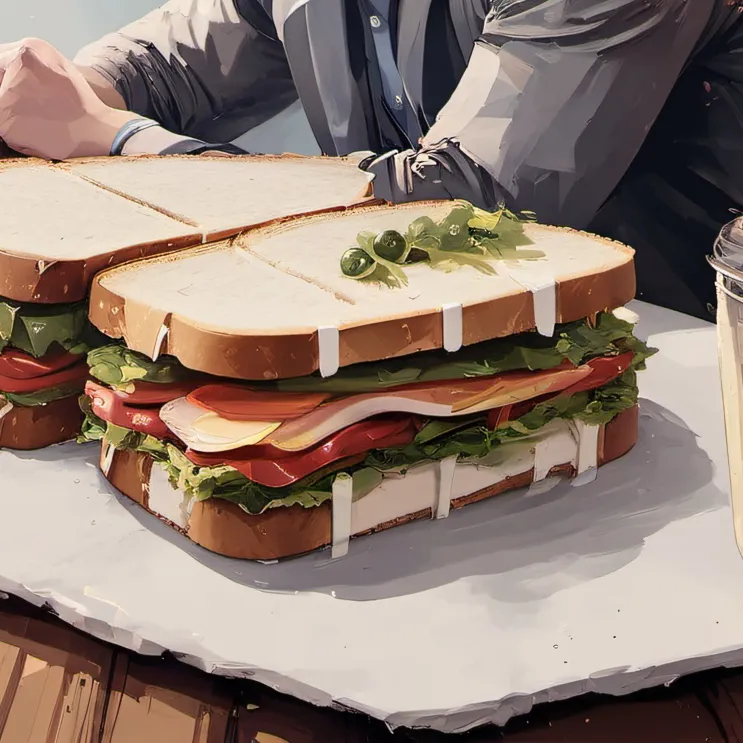 chat with ai character: sandwich