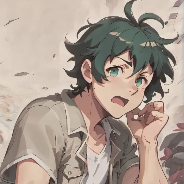 chat with ai character: deku ;) 