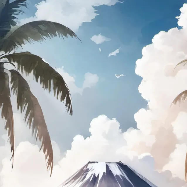 chat with ai character: Tropical island