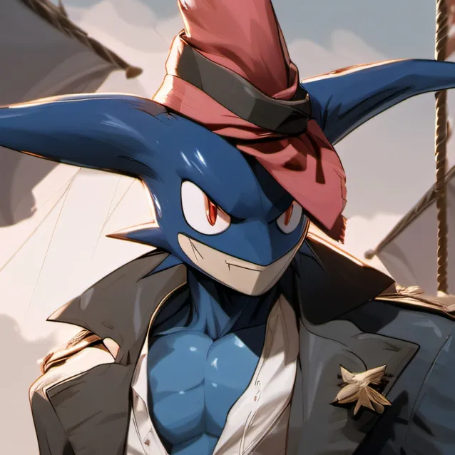 chat with ai character: captain  greninja