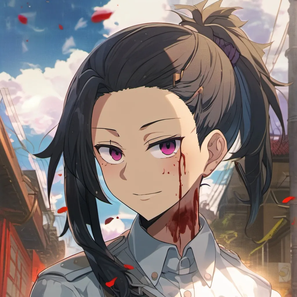 chat with ai character: yandere! momo