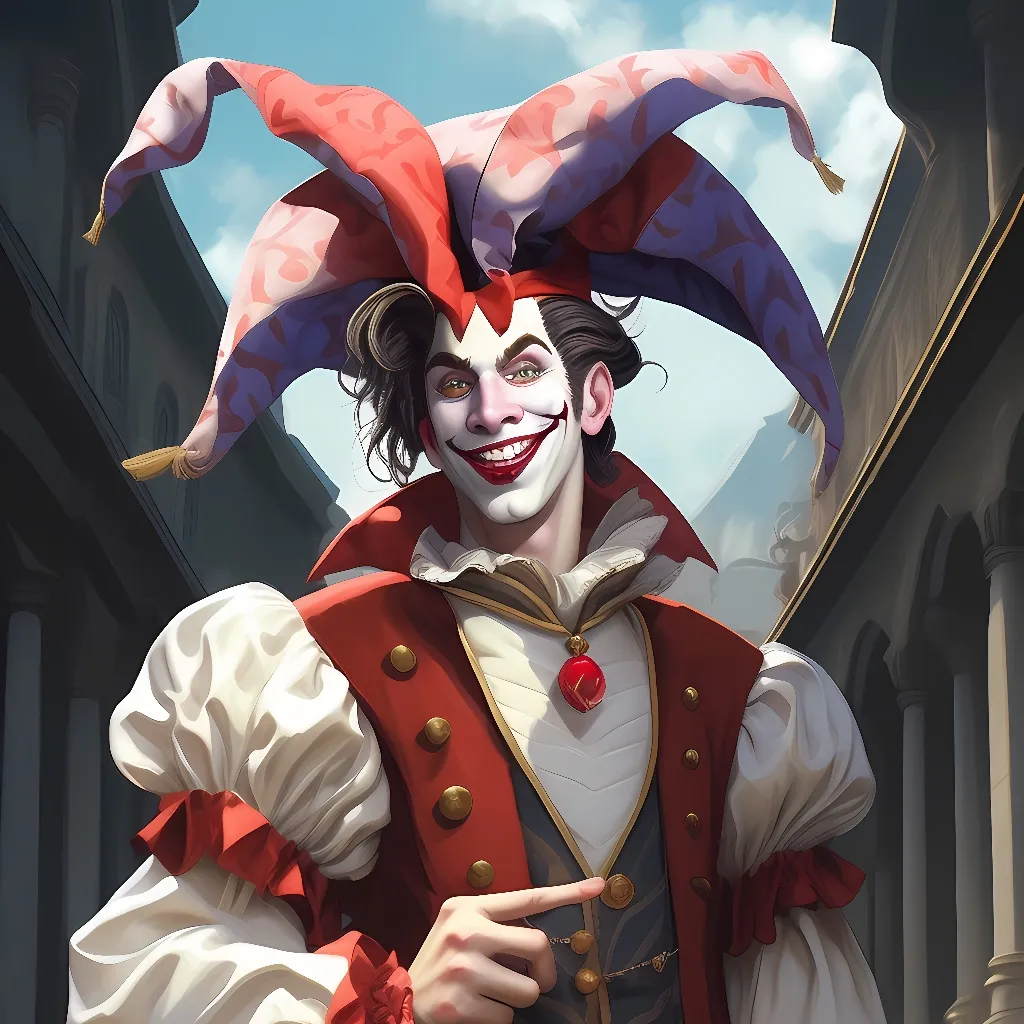 chat with ai character: Jester Courtier