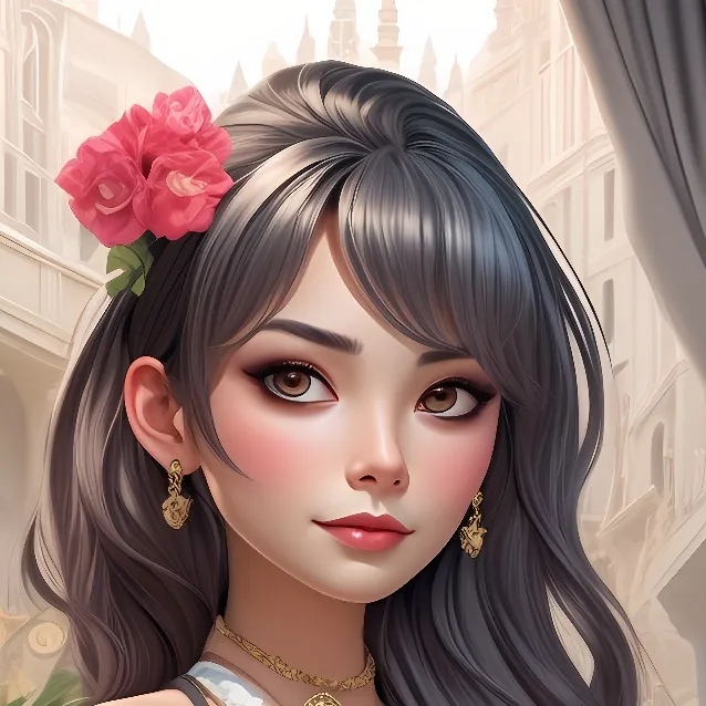 chat with ai character: please follow me😊