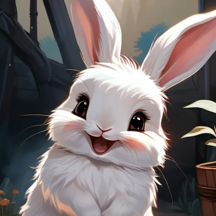 chat with ai character: bunny