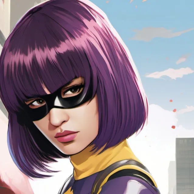 chat with ai character: Hit girl 