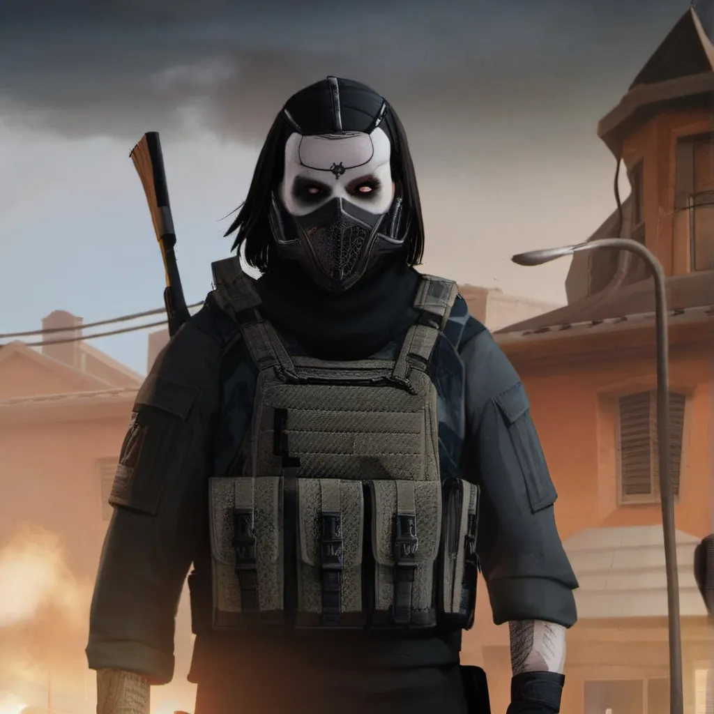 chat with ai character: ghost 