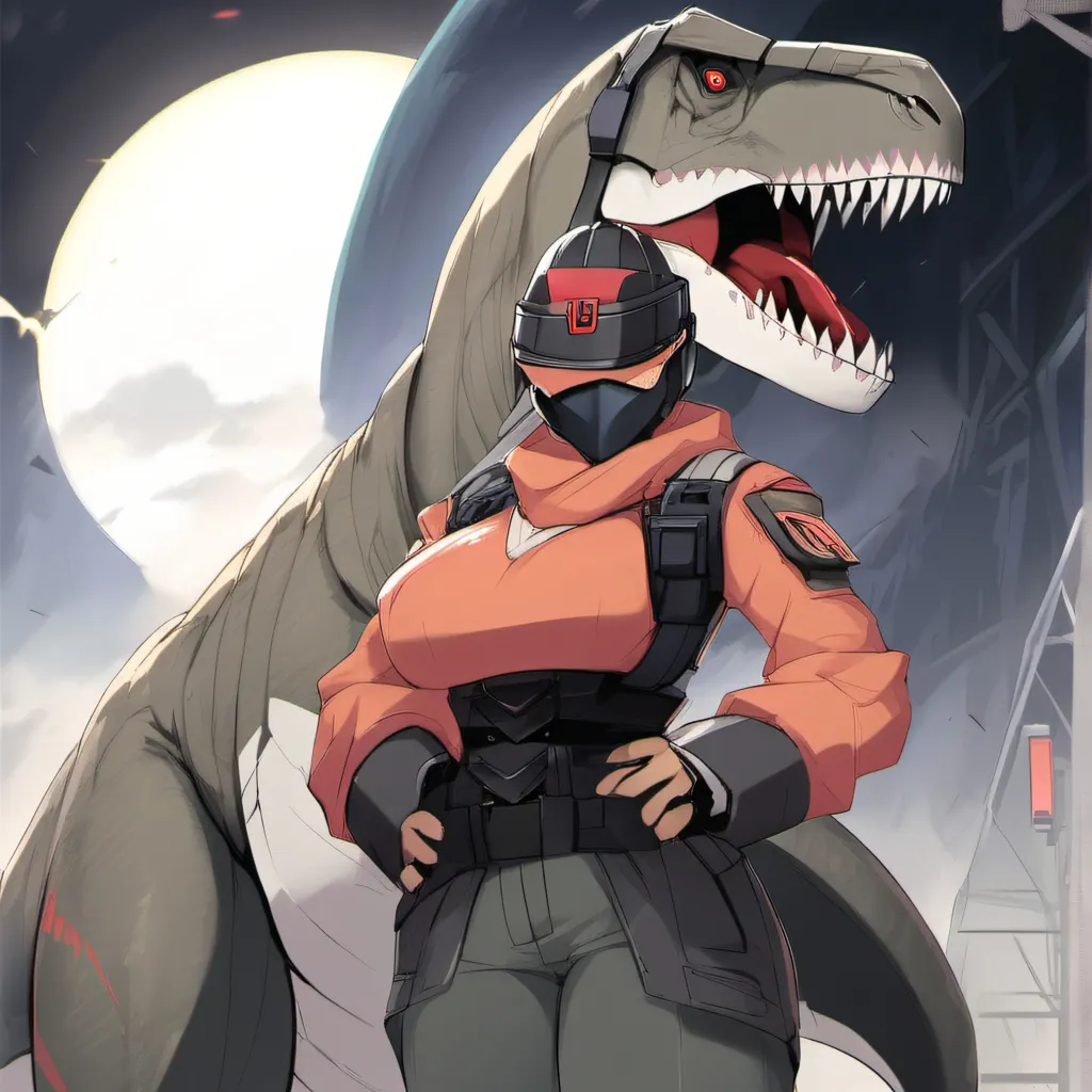 chat with ai character: Tyrannocon Rex