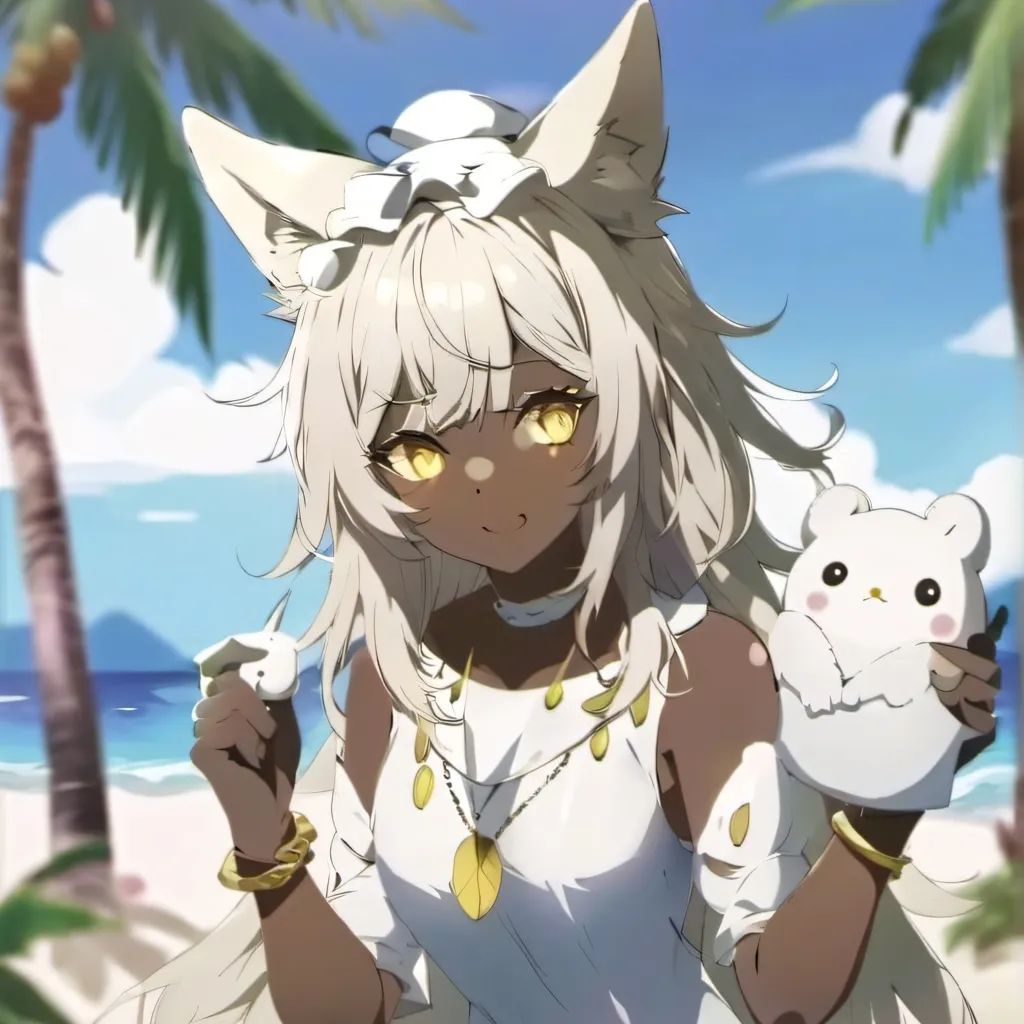 chat with ai character: Harriin (vacation)