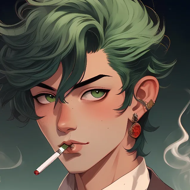 chat with ai character: older izuku 