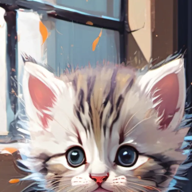 chat with ai character: baby kitten 
