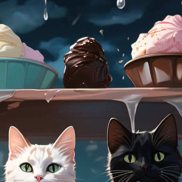 chat with ai character: duet cats