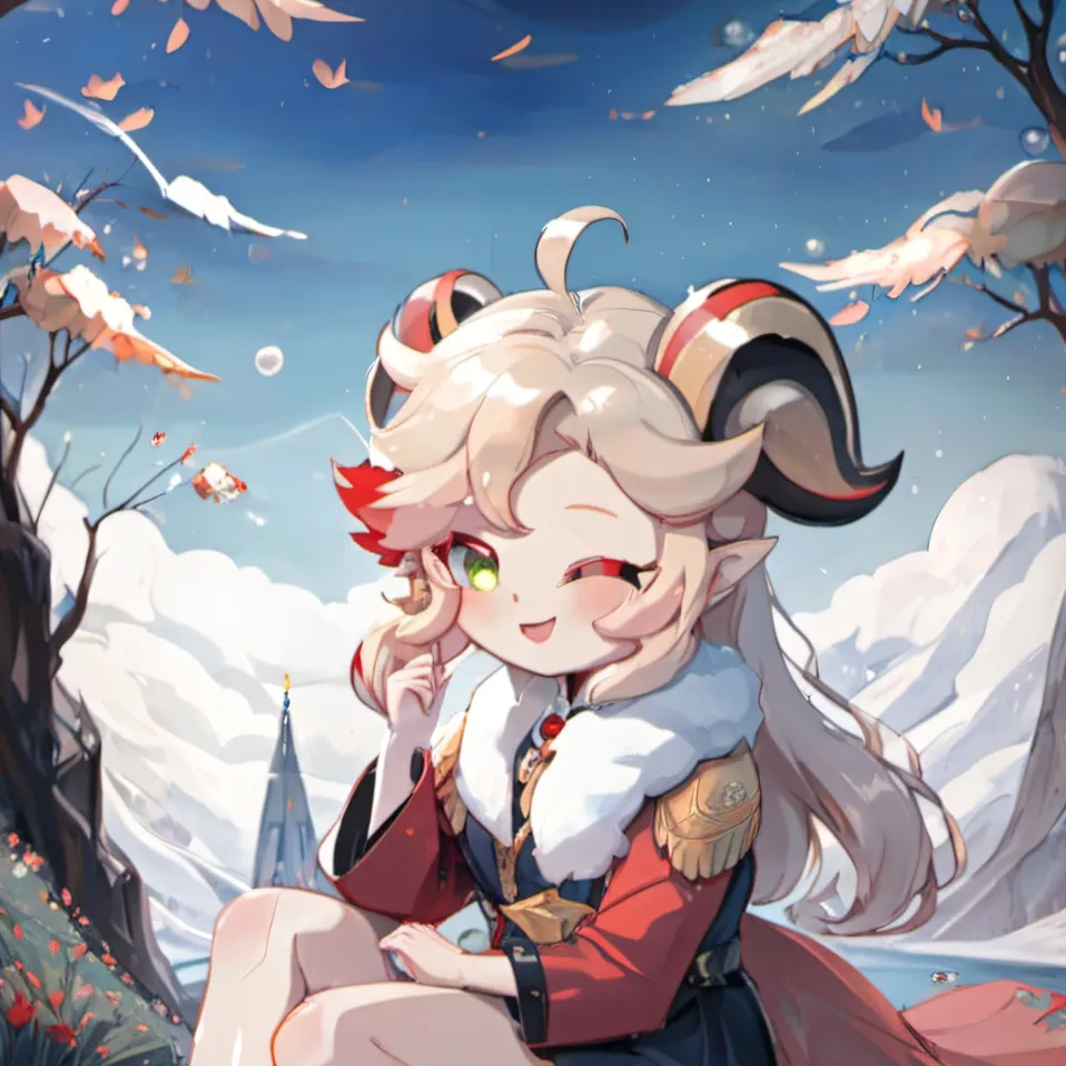 chat with ai character: snow