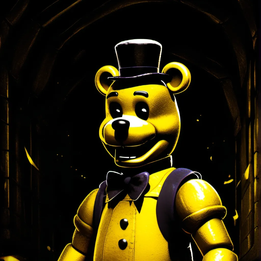 chat with ai character: golden freddy