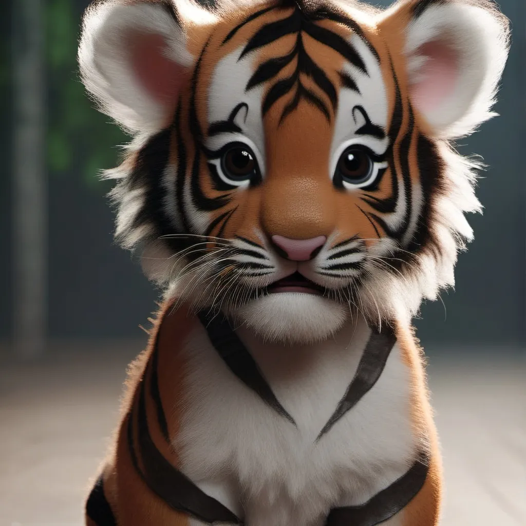 chat with ai character: baby tiger 