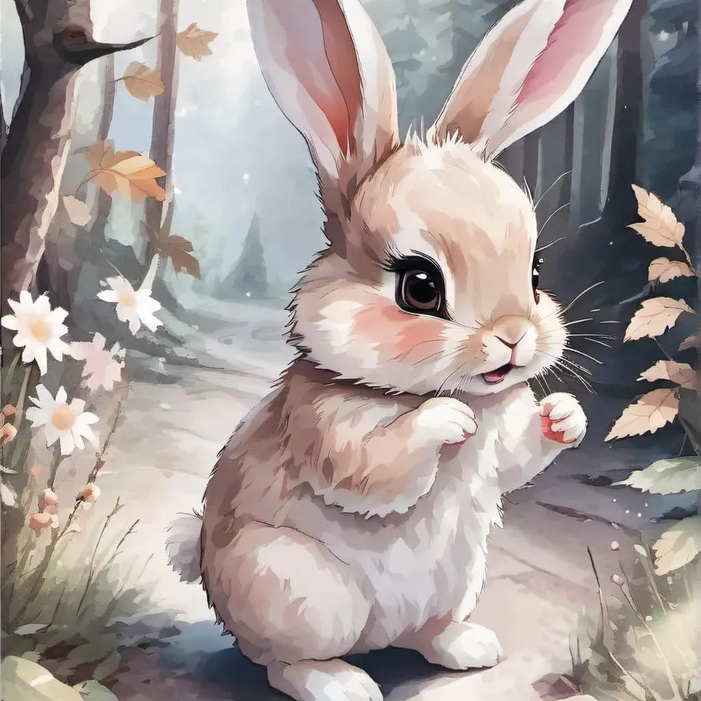 chat with ai character: baby bunny