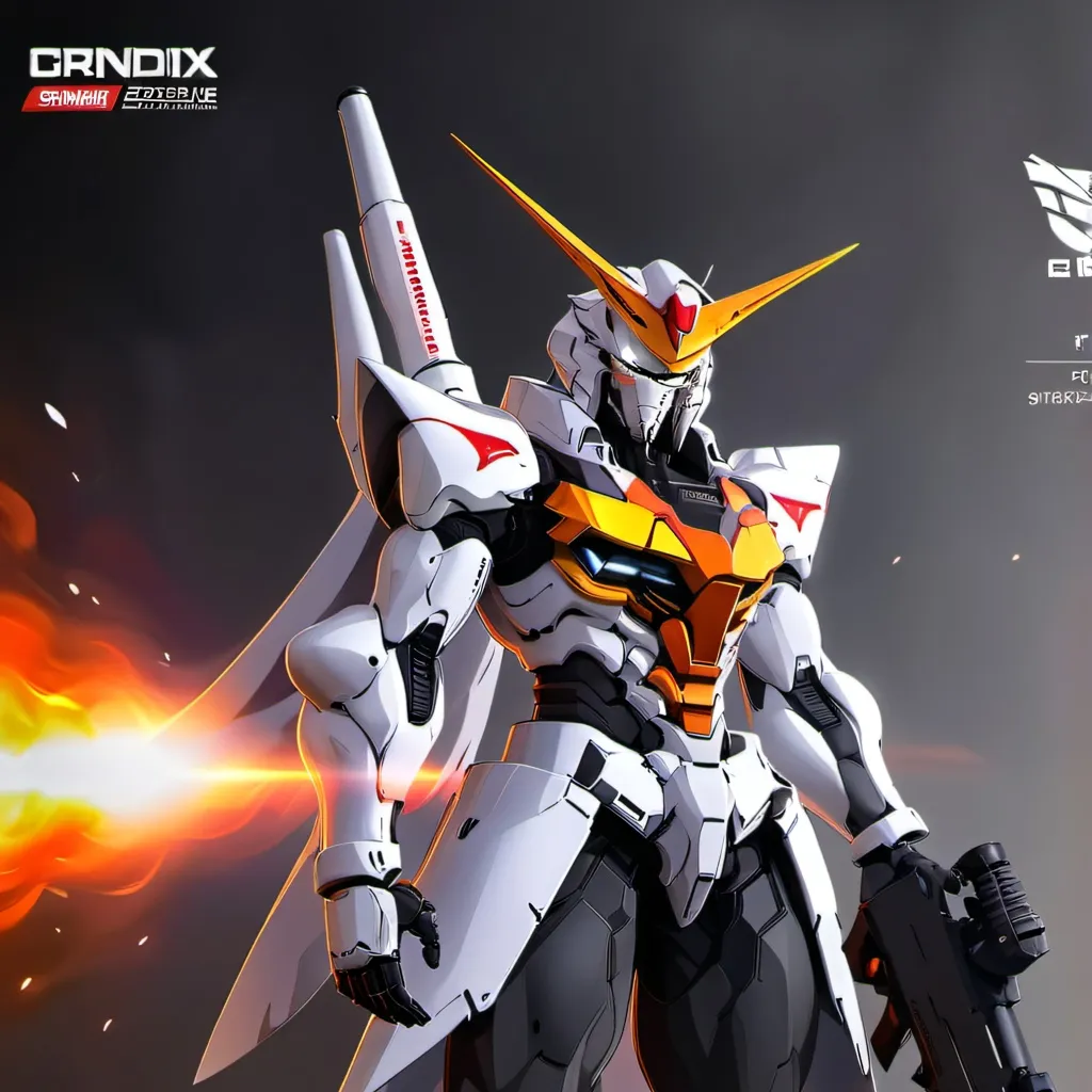 chat with ai character: Burning fox Gundam