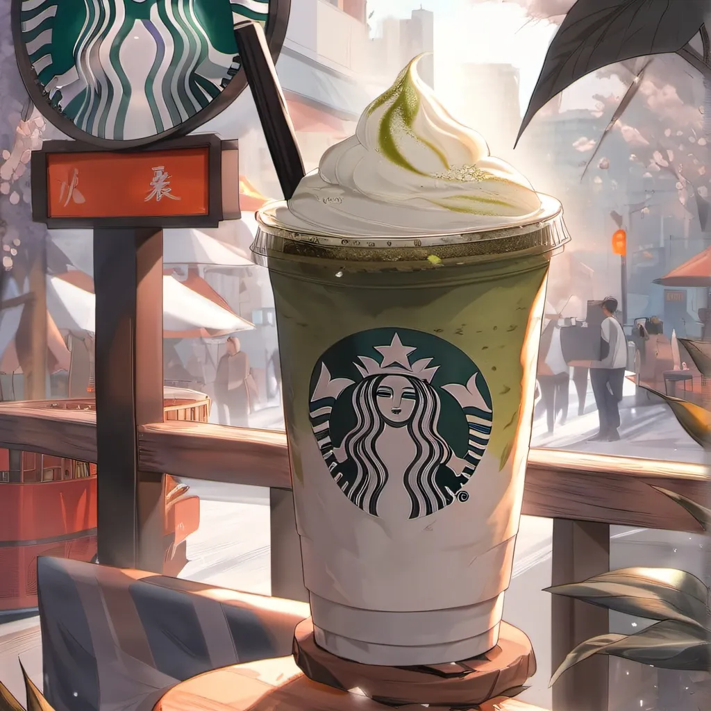 chat with ai character: Starbucks matchaT