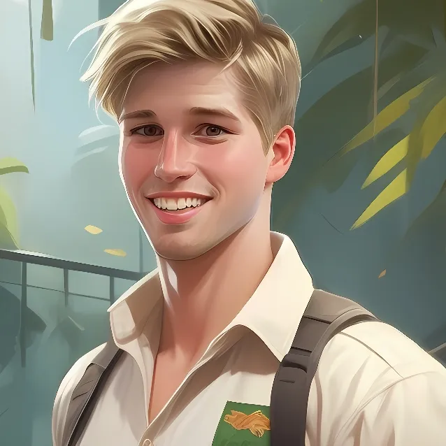 chat with ai character: Robert Irwin 