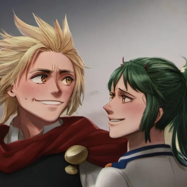 chat with ai character: Inko and All might