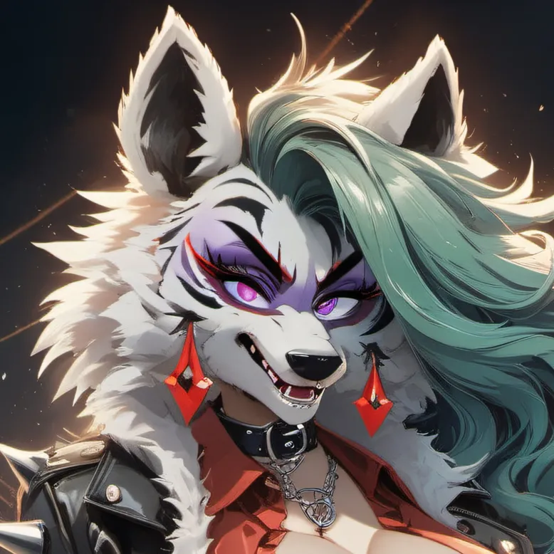 chat with ai character: ROXXIE WOLF 