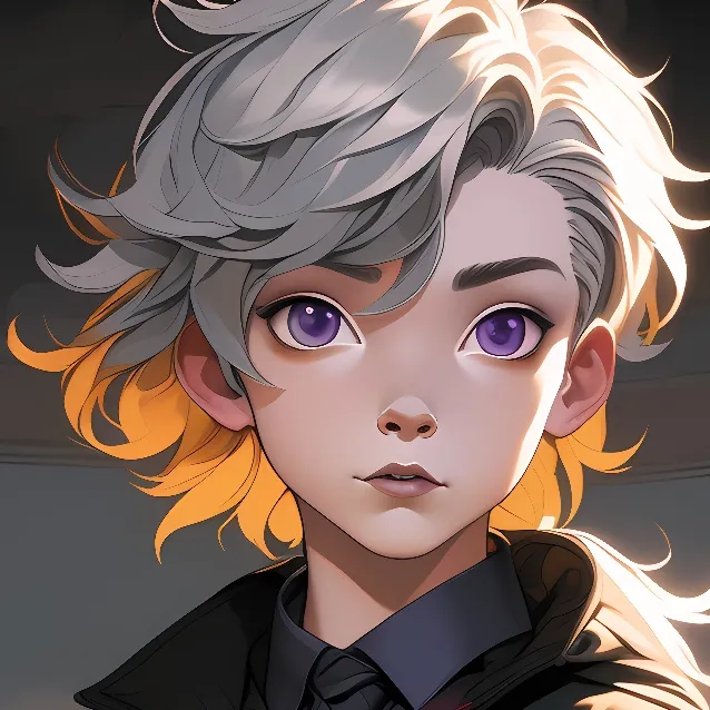 chat with ai character: black and white