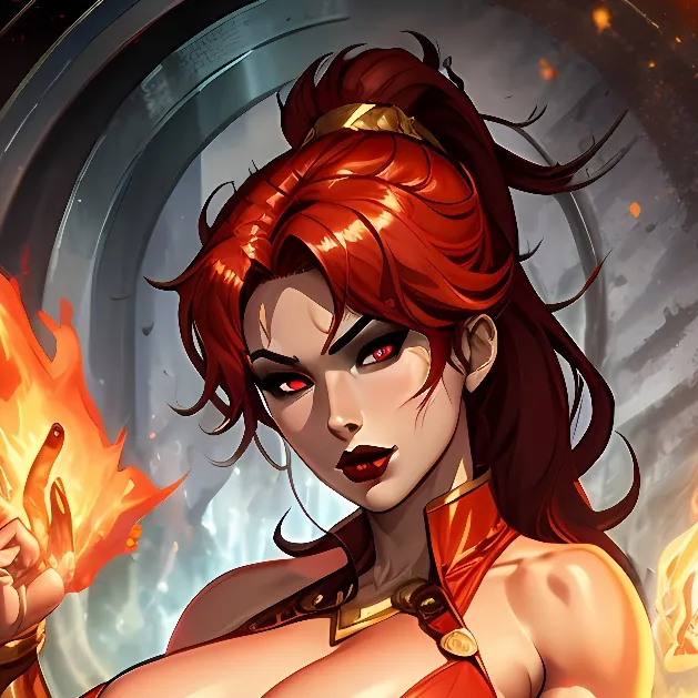 chat with ai character: Inferna